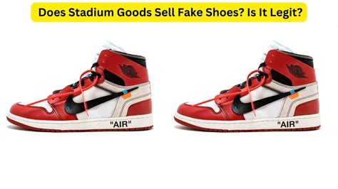 are stadium goods shoes fake|is stadium goods a scam.